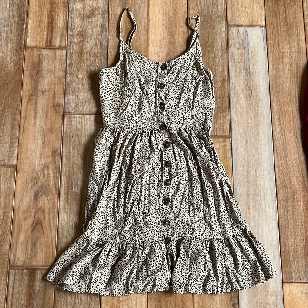 Leopard print sundress